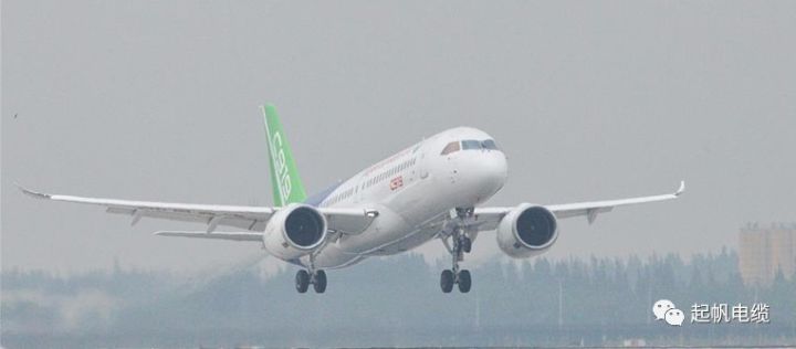 上海尊龙凯时人生就是搏电缆助力C919试飞成功